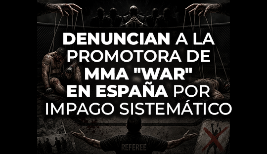 Denuncian a la promotora de MMA War en España